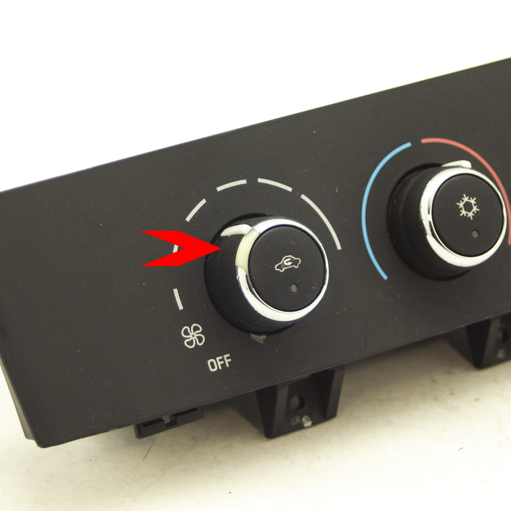 OEM 05-09 Buick Lacrosse & Allure AC Heater Temperature Climate Control Switch