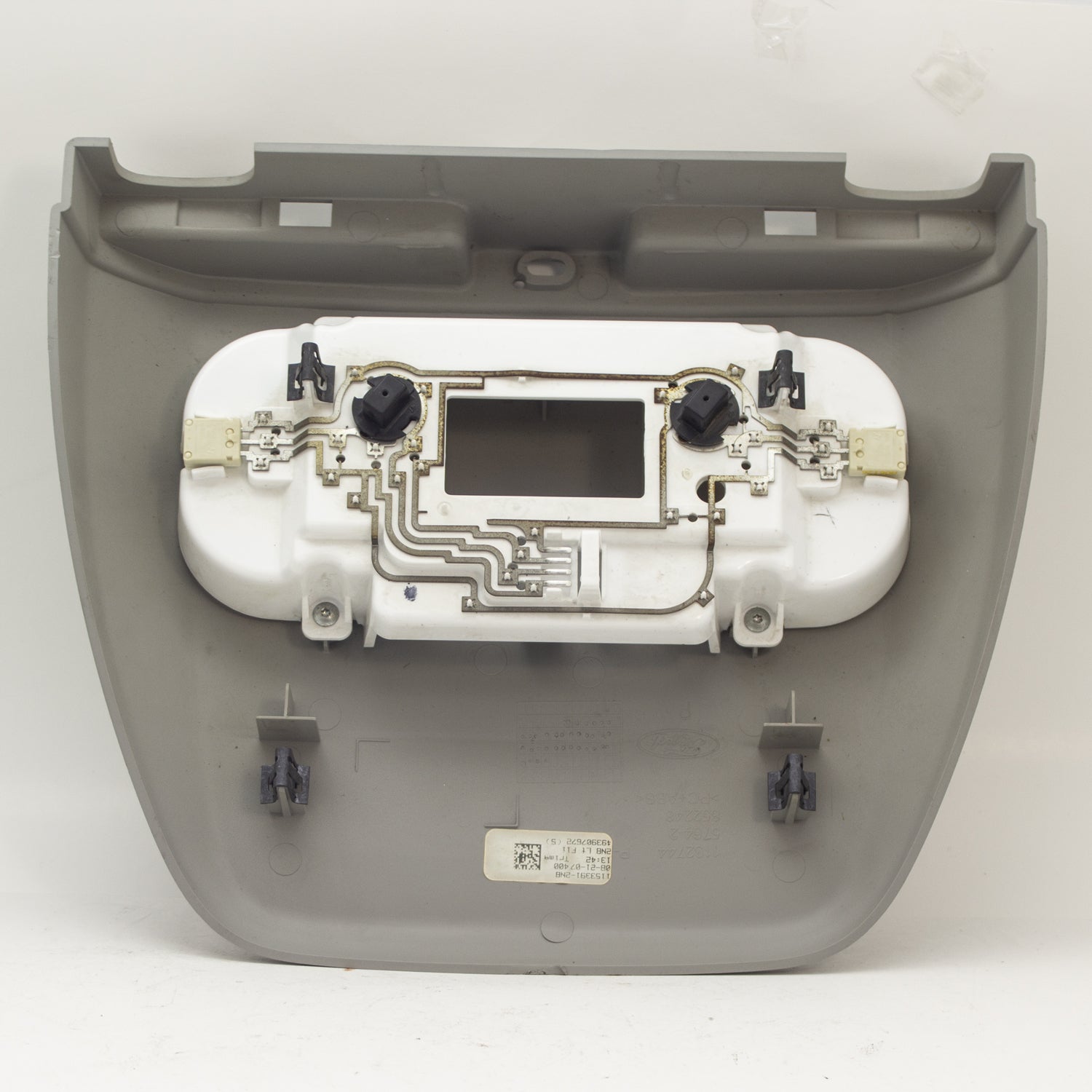 04-08 Ford F150 Overhead Console Map Reading Dome Light Lamp Roof Rail Gray OEM