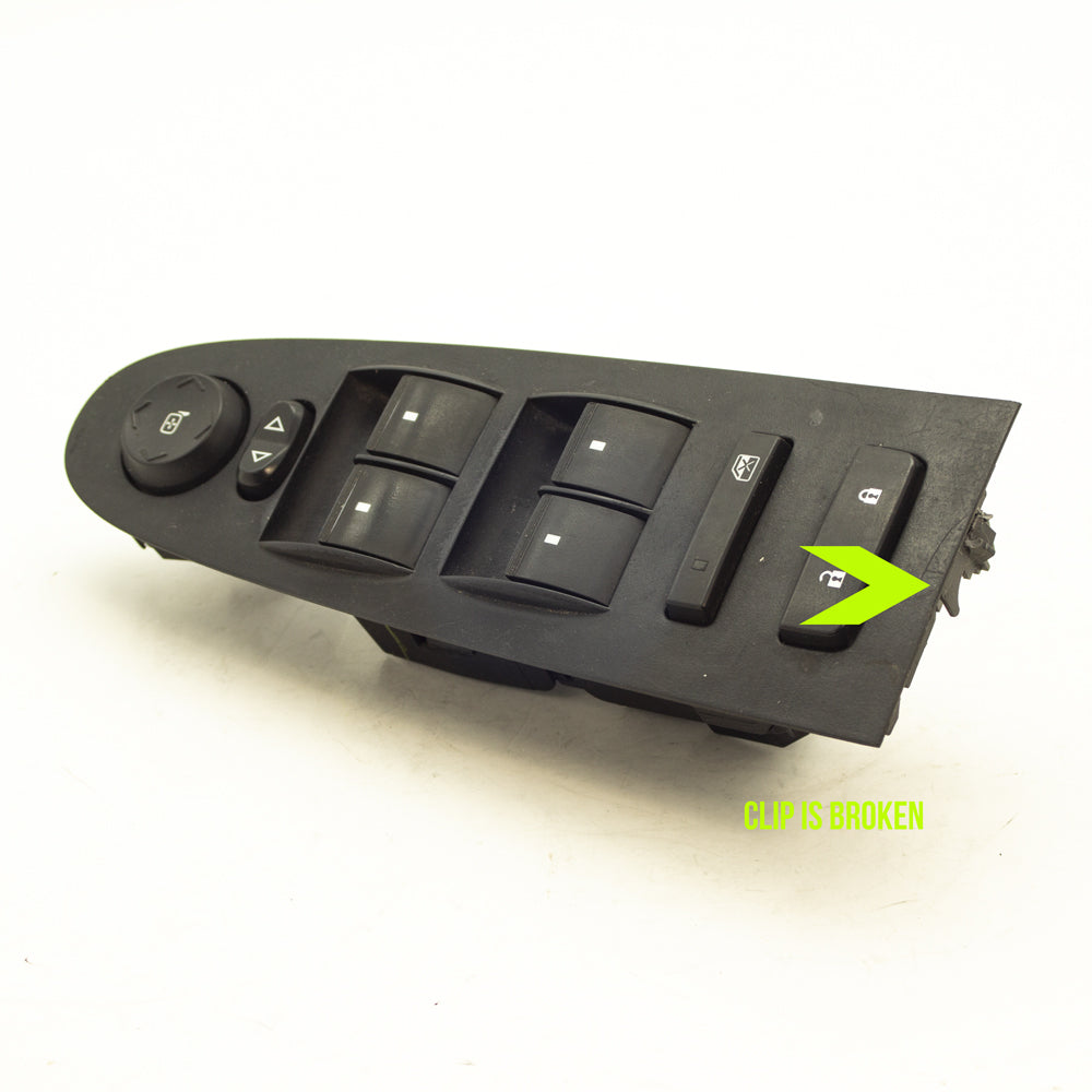 Driver Left Hand Side Power Window Master Switch For 07-10 Saturn Outlook OEM
