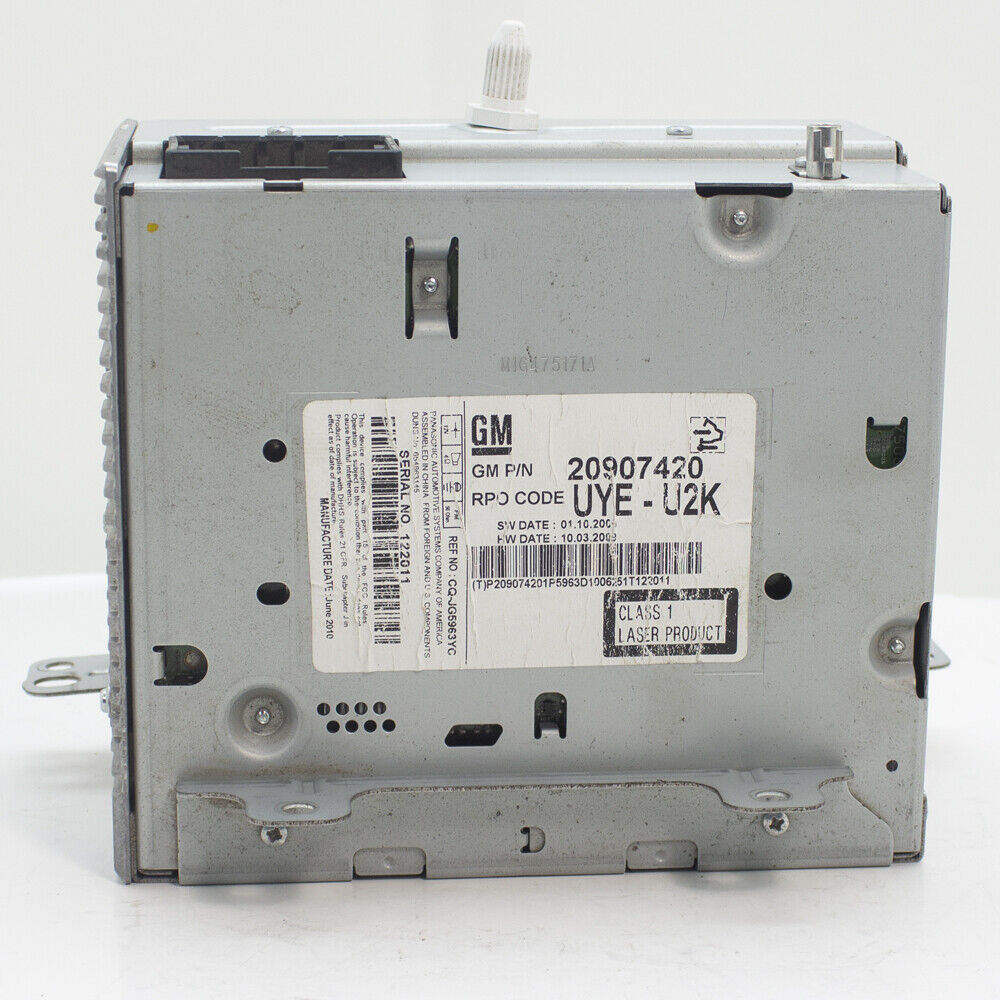 Cadillac Buick Chevry GMC Audio Radio AM FM CD Player Disk Stereo Receiver OEM