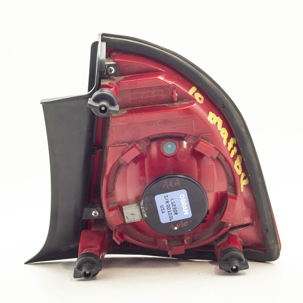 2008-2012 Chevy Malibu Rear Left Driver Side Tail Light Lamp 25879096- Used OEM