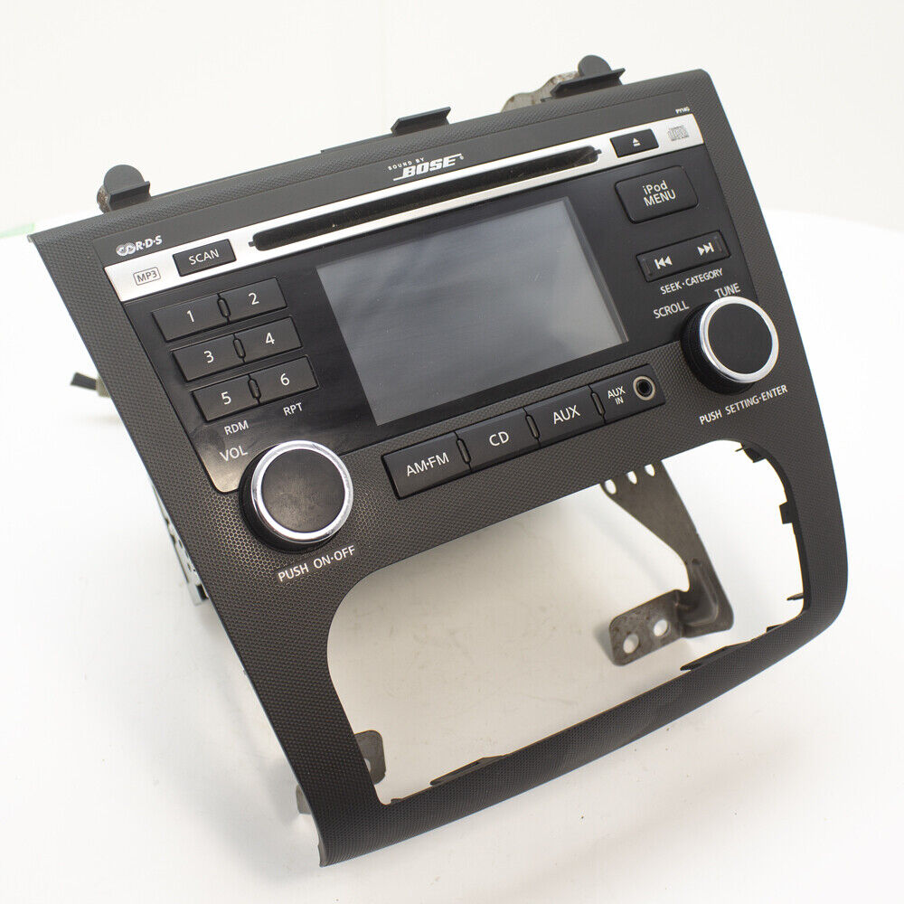 Nissan Altima Bose Audio Radio AM FM AUX CD MP Player w Auxiliary Receiver OEM