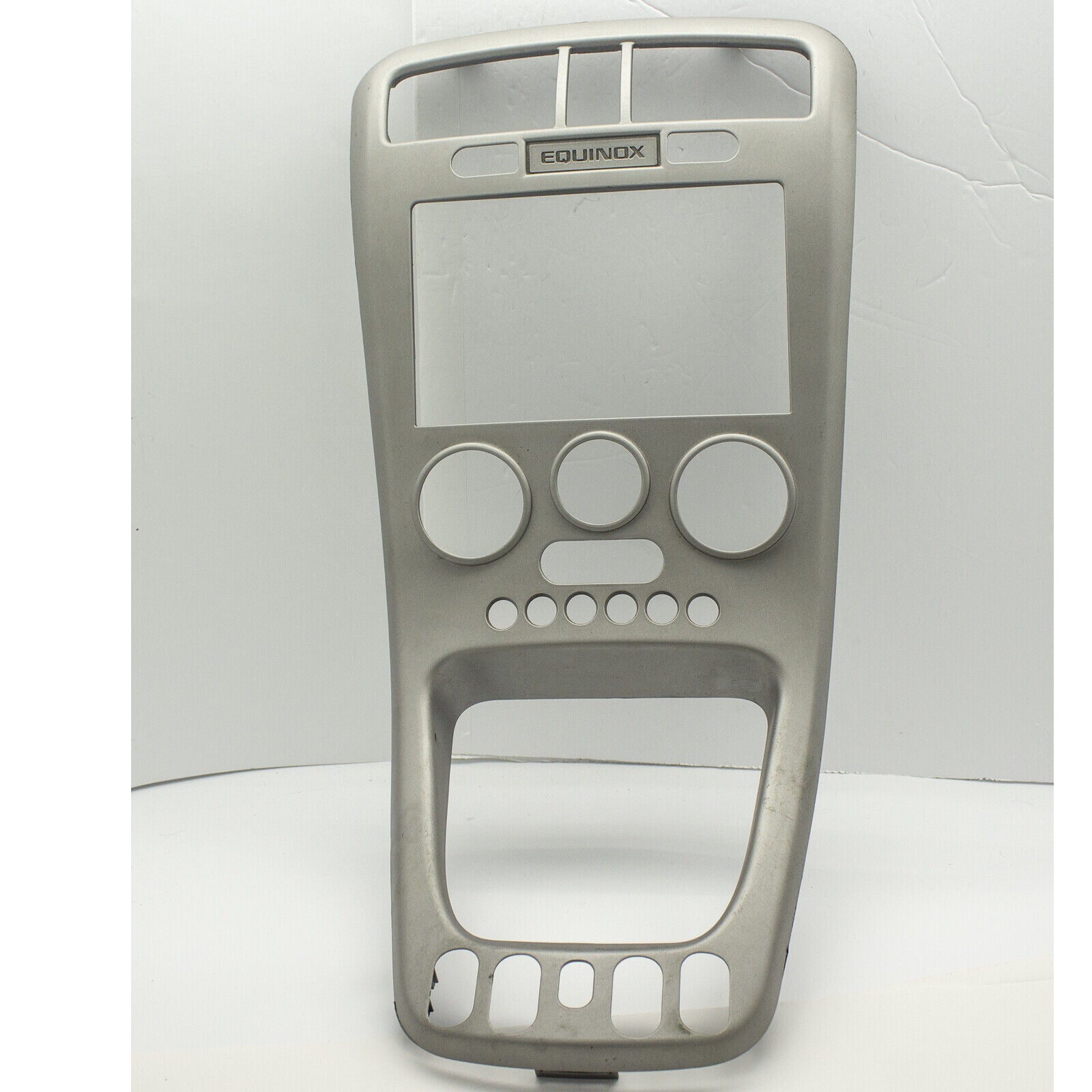 OEM 05-06 Chevrolet Equinox Center Dash Radio Climate Bezel Surround Trim Gray