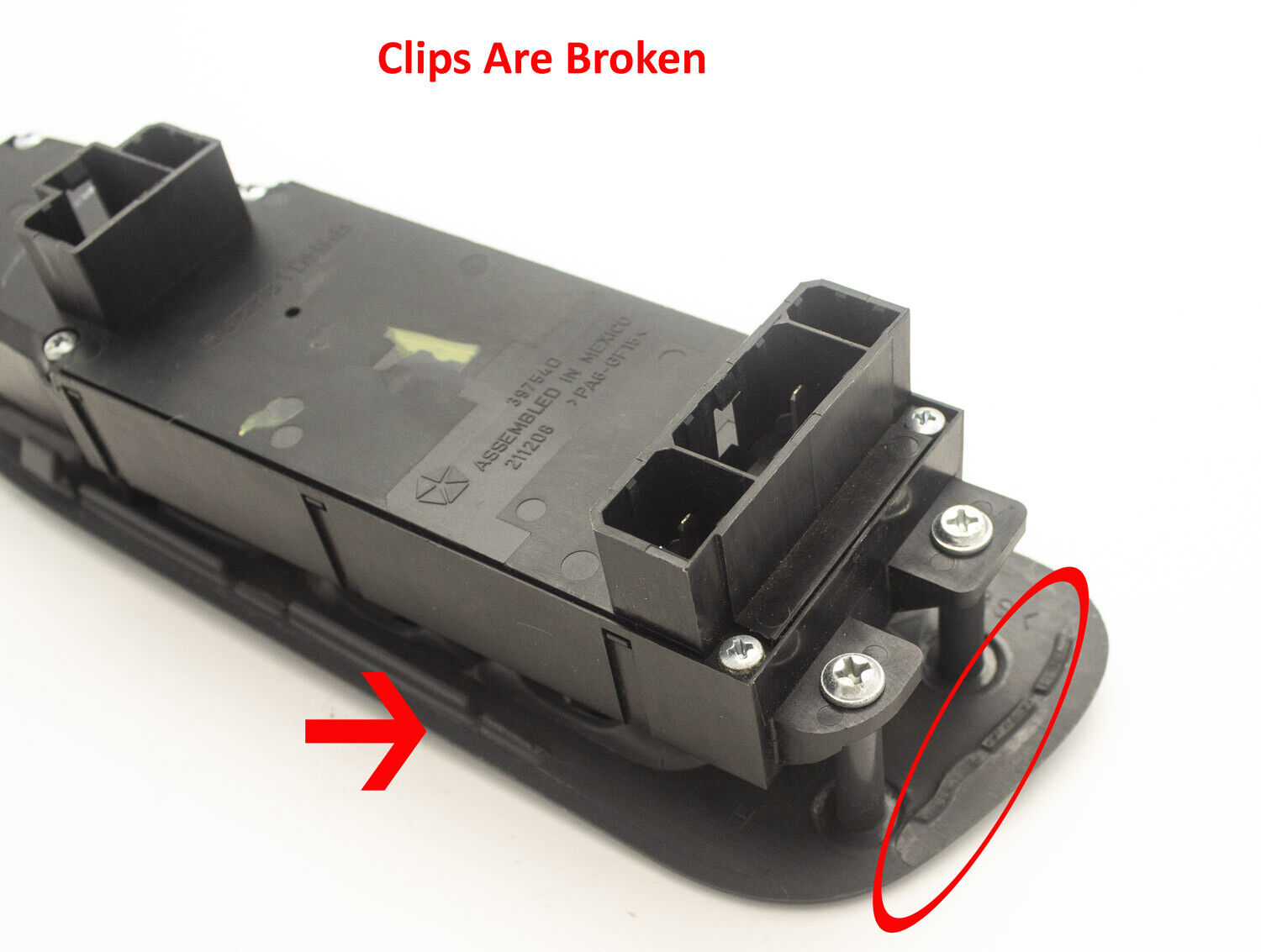 OEM Dodge Ram 3500 2500 1500 Driver Side Left Hand Power Master Window Switch