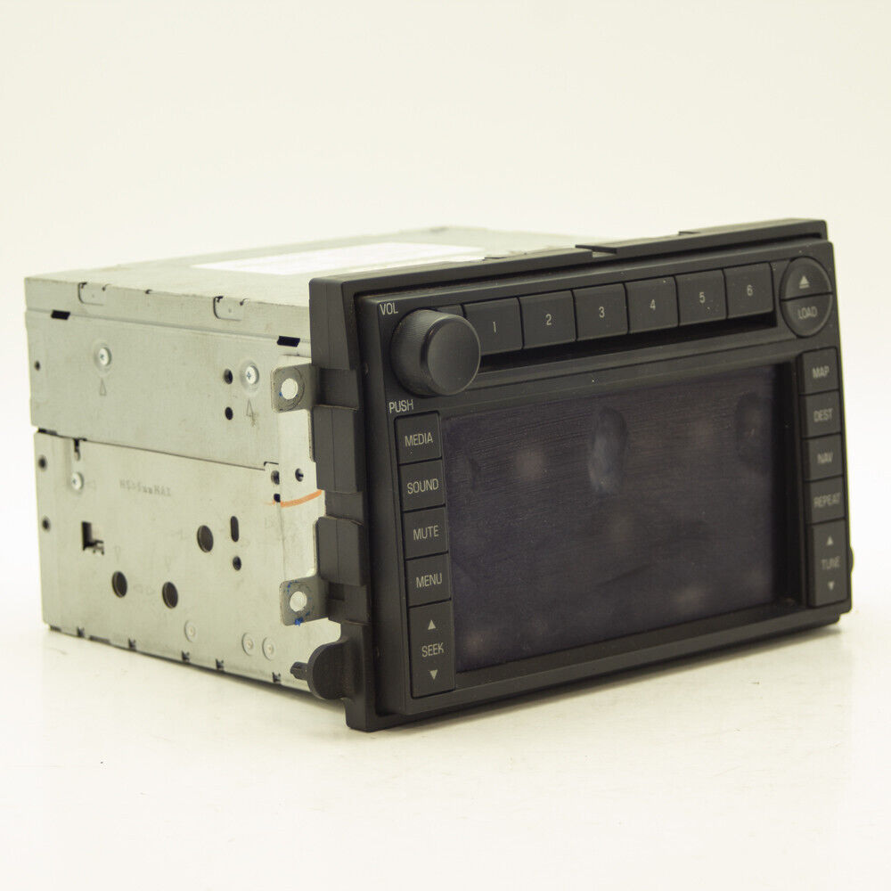 2006 Ford Fressstyle Audio 6 Disc CD Player AM FM Navigation Map Sat Radio OEM