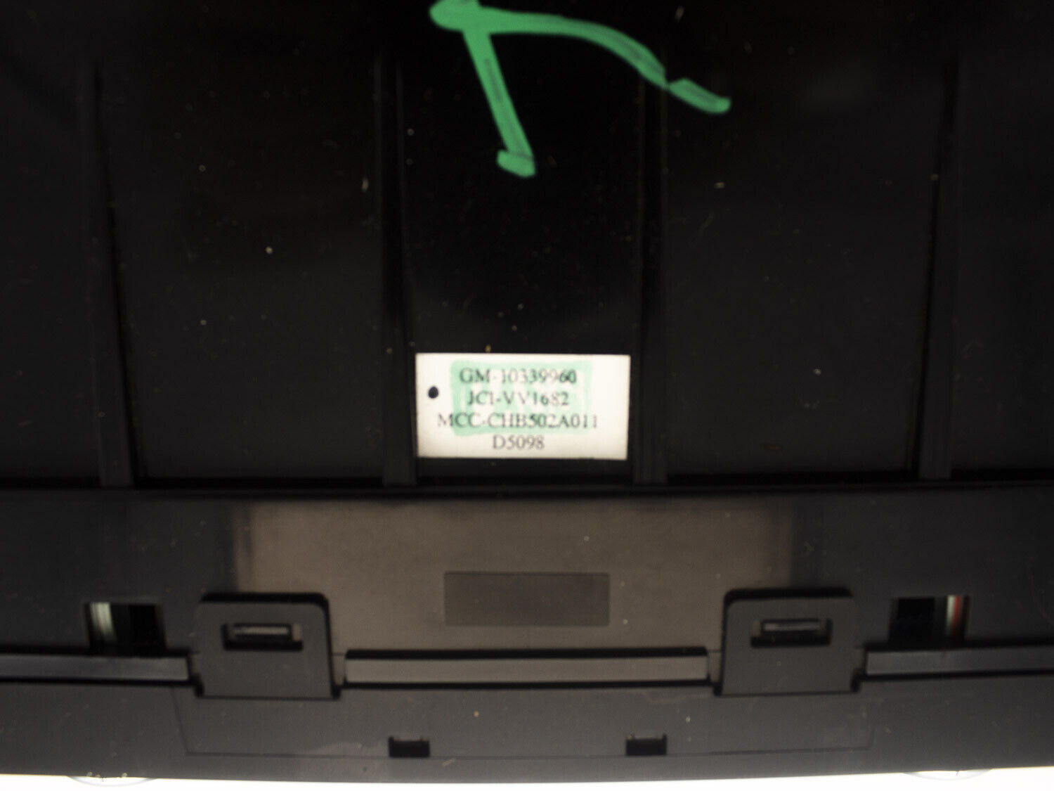 OEM 02-07 Buick Rendezvous Heater AC Temperature Climate Control Switch Panel