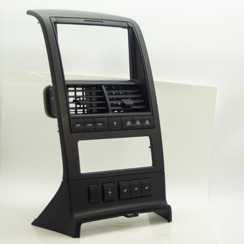 2006-2010 Ford Explorer Center Dash Radio Manual Climate Bezel Surround Trim OEM