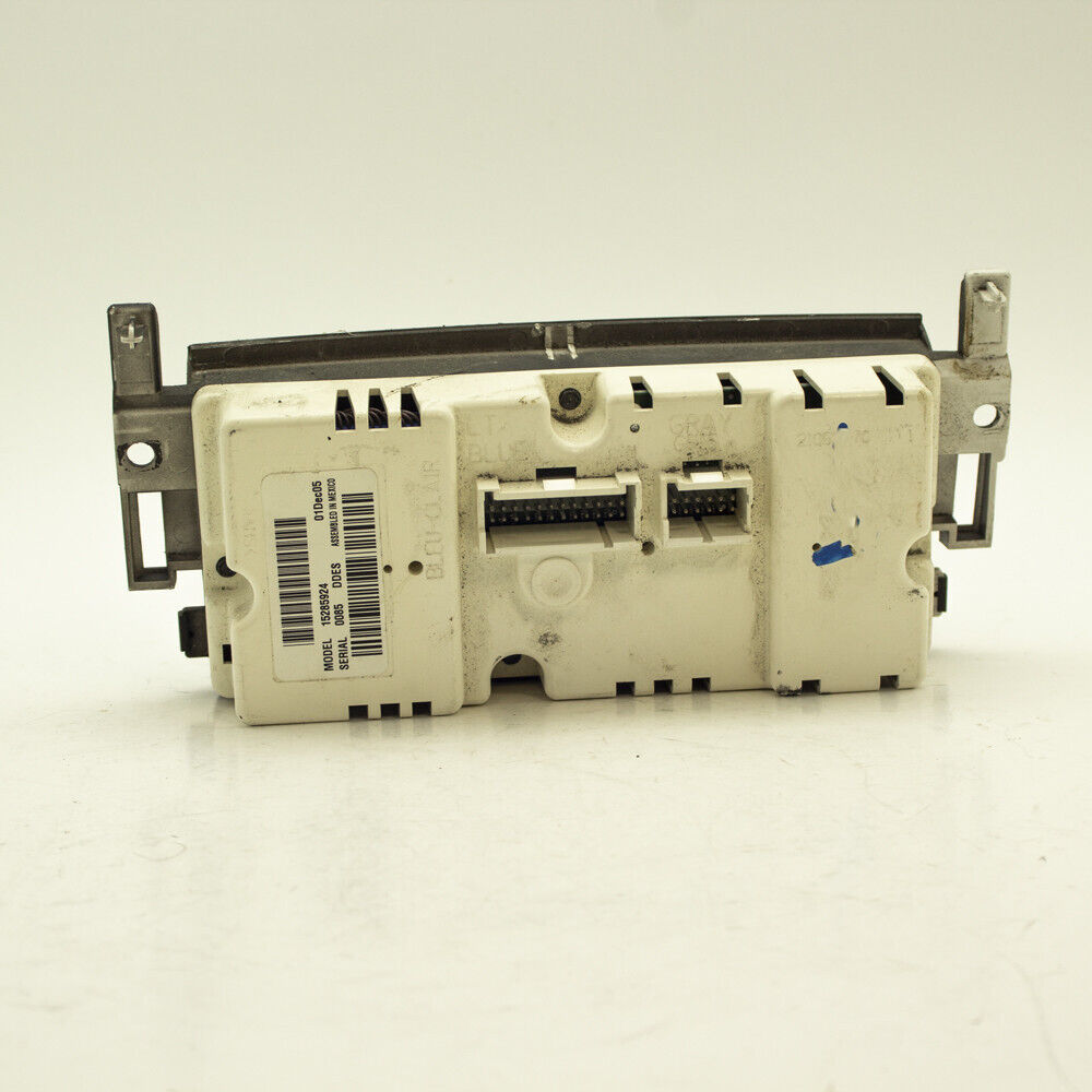 2006-2009 Saab 9-7x 213kw 4200cc AC Heater Climate Control Module pAN Switch OEM