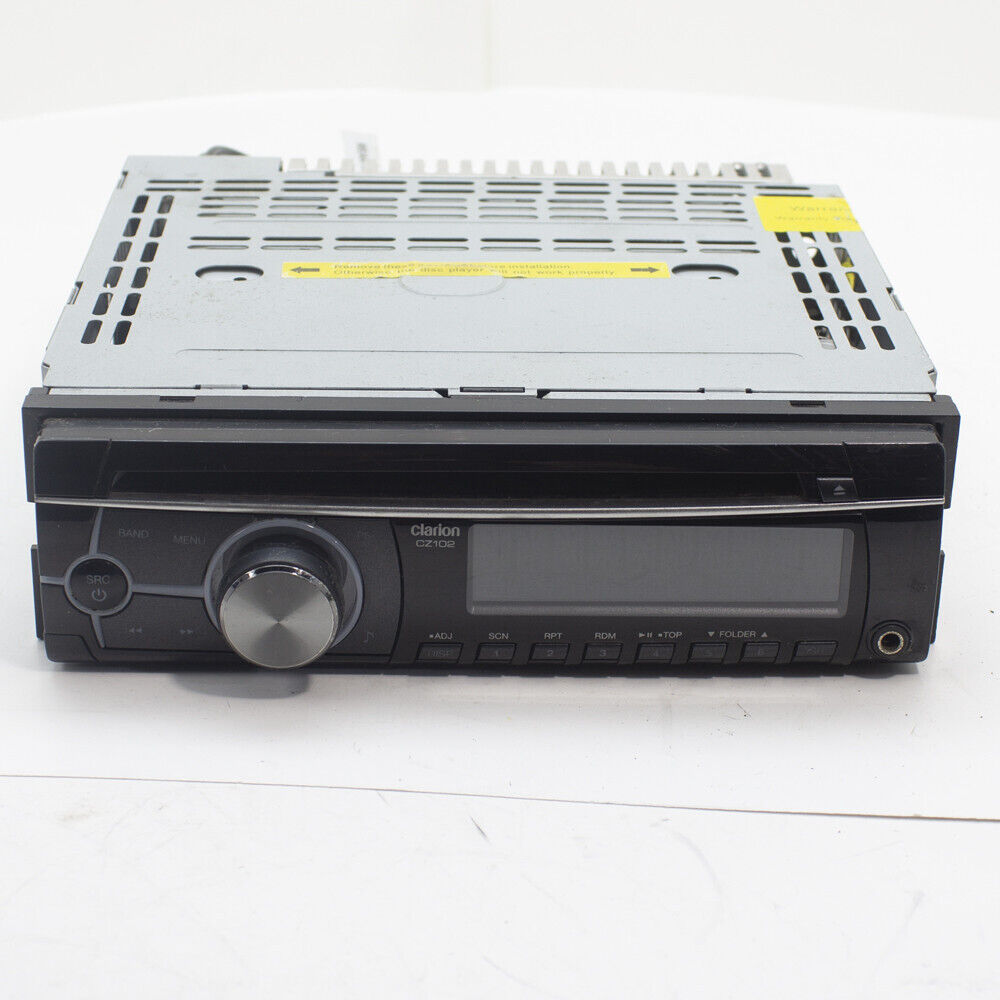 Audio Radio AM FM AUX CD Disk Player Car Stereo Receiver Head Unit - Used