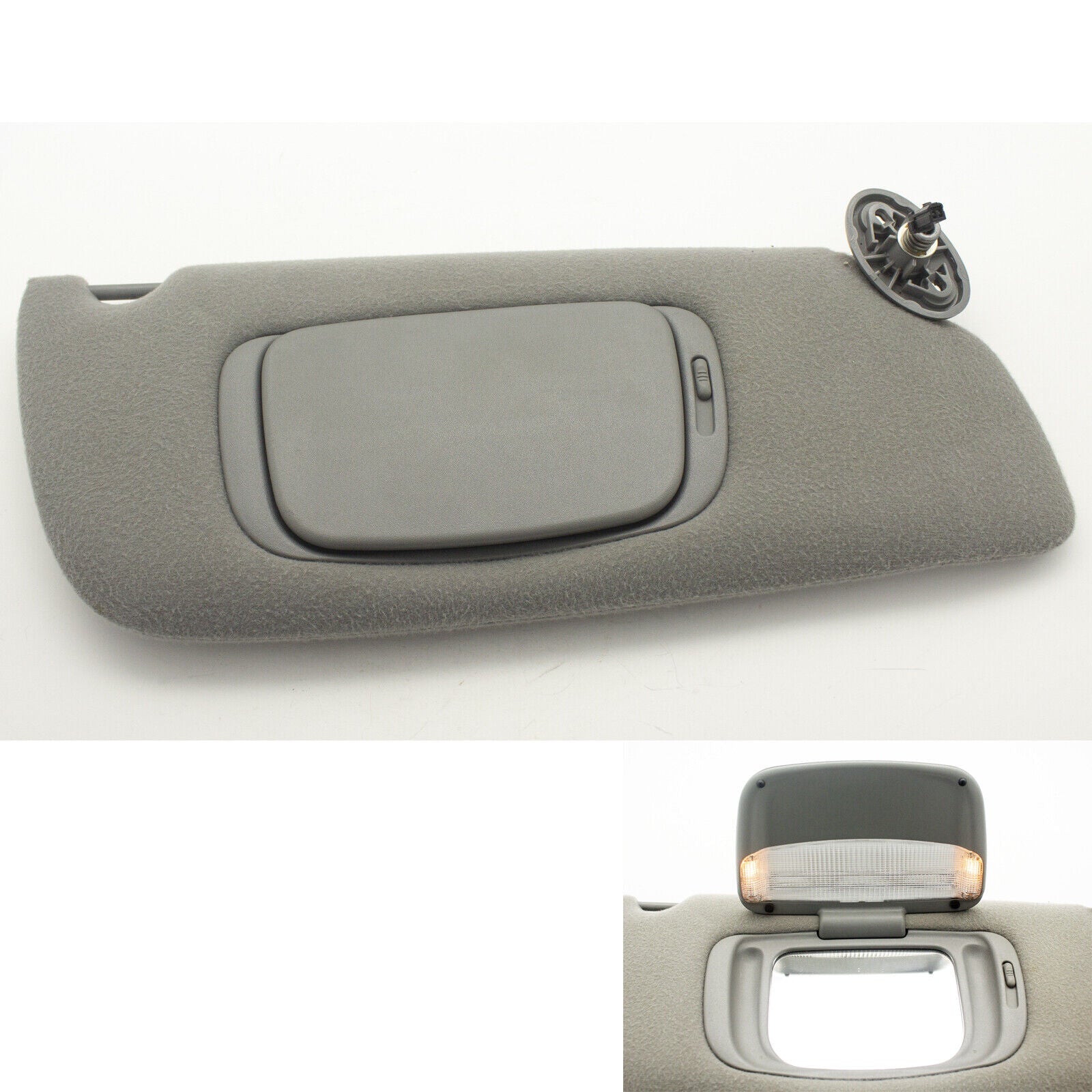 OEM 2002-2004 Jeep Grand Cherokee Driver Left Hand Side Sun Visor with Mirror