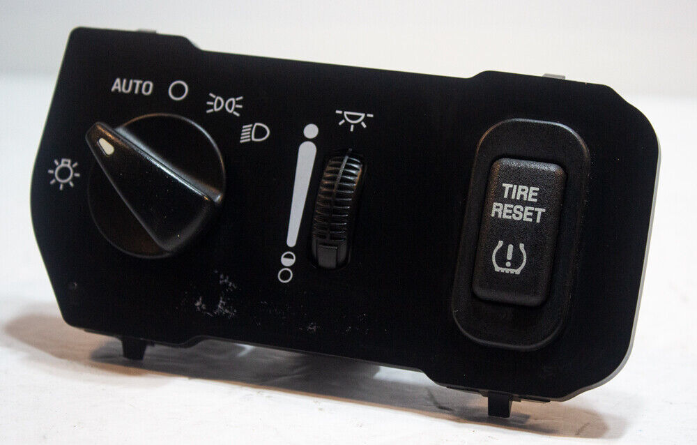 99-03 Ford Windstar OEM Tire Reset Dimmer Head Light Lamp Fog On Off Auto Switch