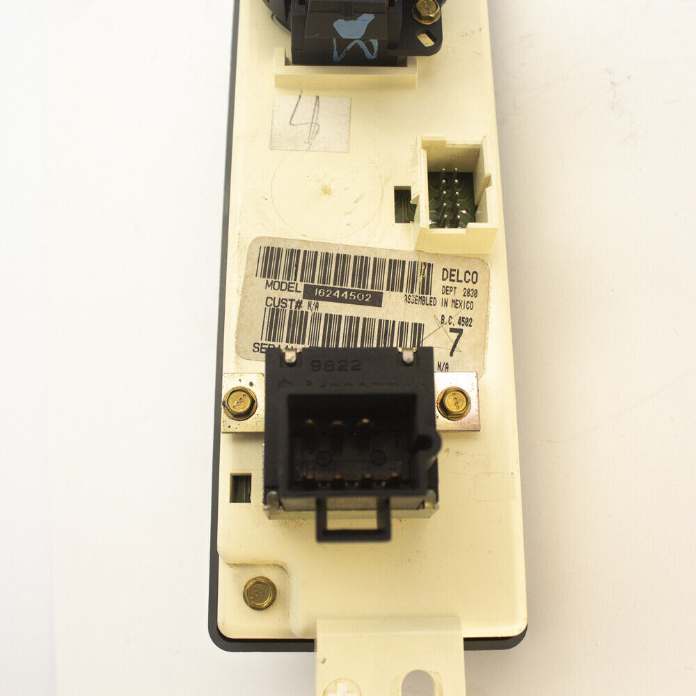 OEM 97-00 Pontiac Grand Prix Heater AC Temperature Climate Control Switch Used