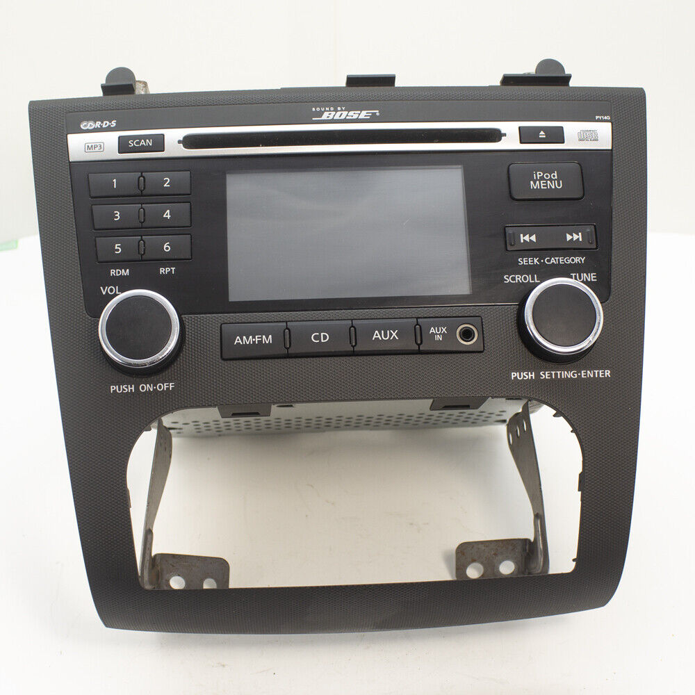 Nissan Altima Bose Audio Radio AM FM AUX CD MP Player w Auxiliary Receiver OEM