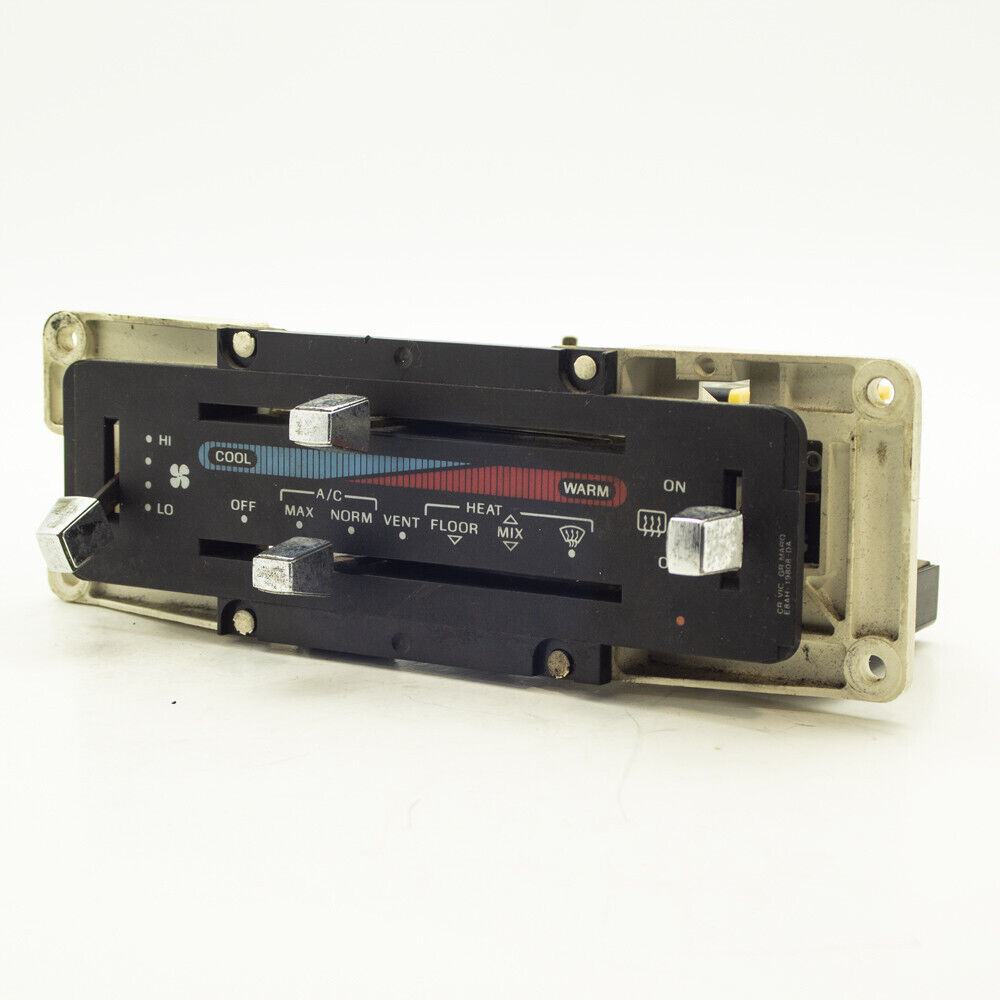 85-88 Ford Crown Victoria AC Temperature Climate Control Switch Heater Panel OEM
