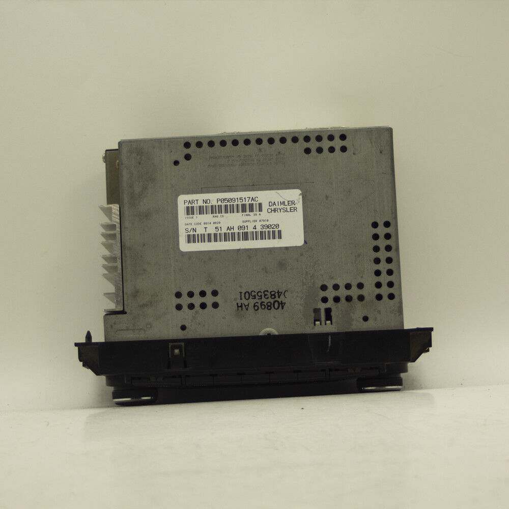 Jeep Dodge Ram Dakota Chrysler 300 Radio 6 Mp3 Cd Changer Player Raq Stereo OEM