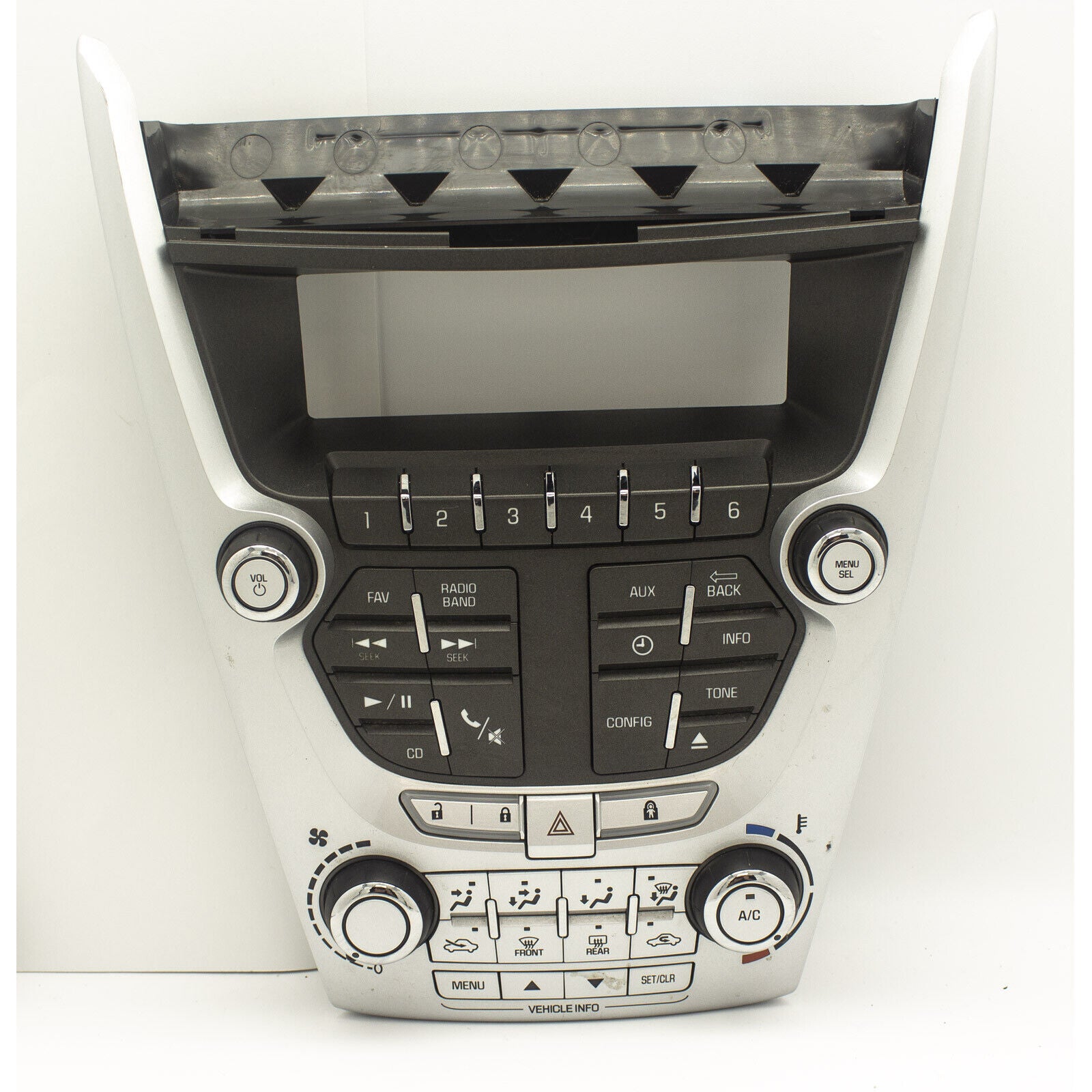 OEM 12-15 Chevy Equinox Audio Radio AC Temperature Climate Control Switch Panel