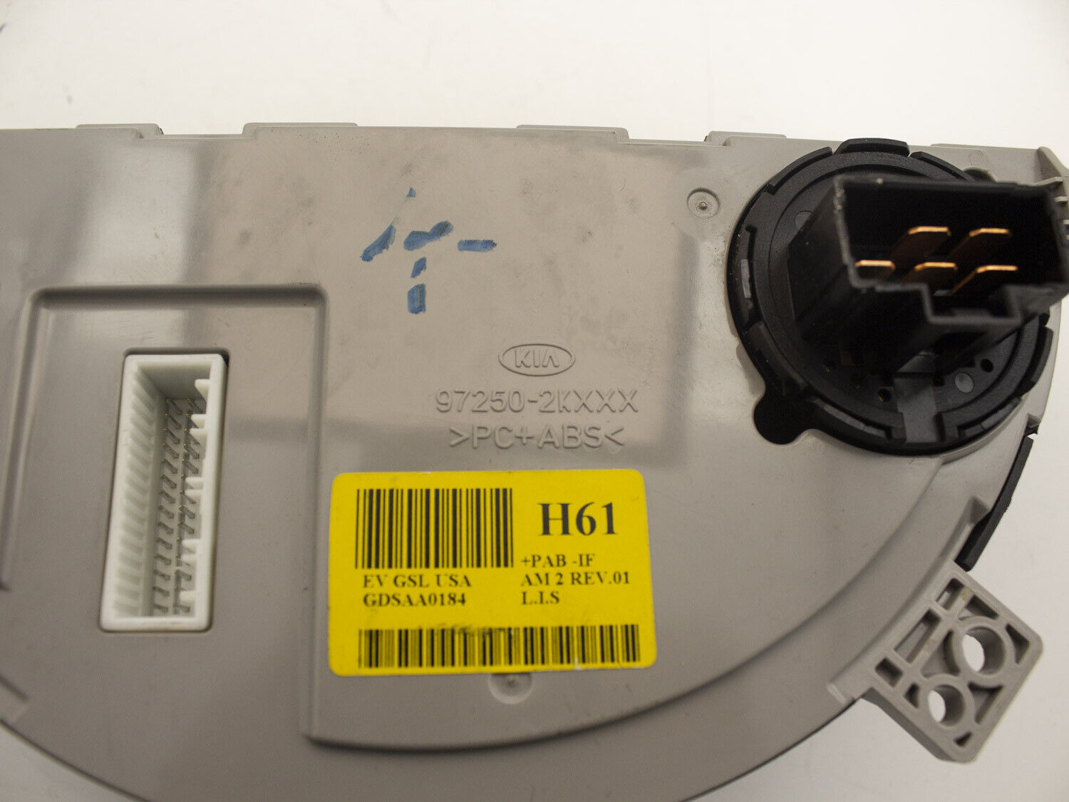 OEM 2010-2011 Kia Soul A/C Heater Temperature Climate Control Switch Panel Gray