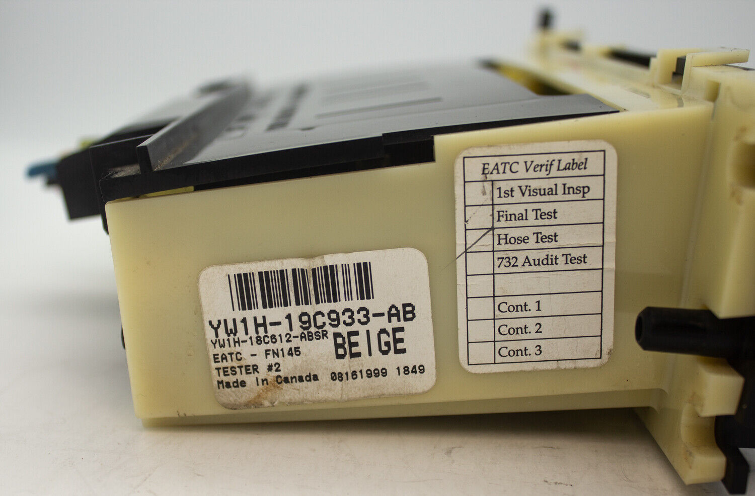 OEM 08-09 Ford Taurus X Digital Dual Zone AC Heater Temperature Control Switch