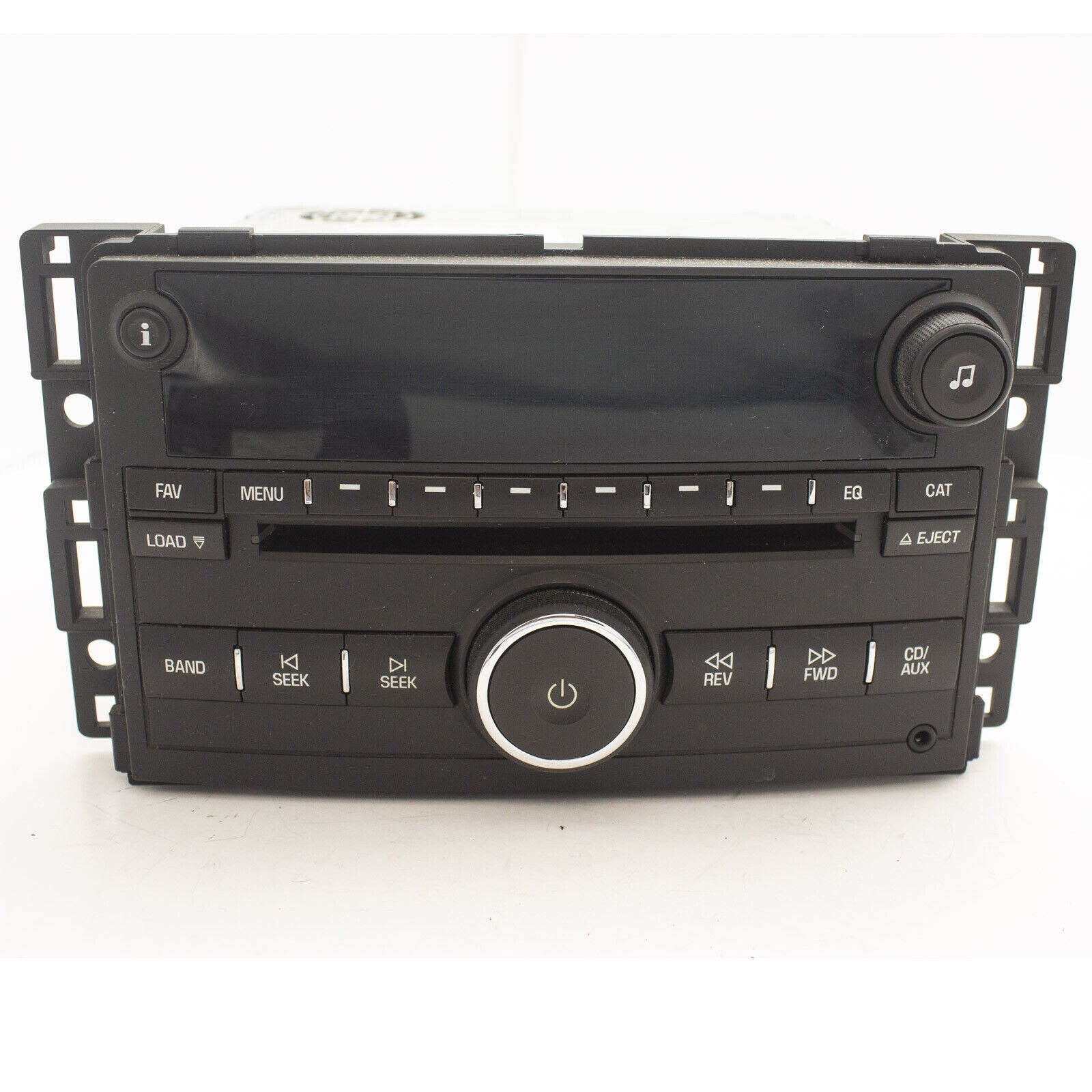 OEM 07-08 Chevy HHR Audio Radio AM FM AUX 6 Disc CD w Auxiliary Receiver Used