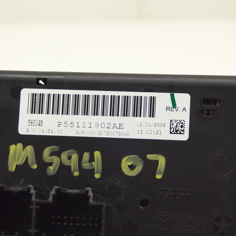 08 09 Dodge Liberty AC Heater Temperature Climate Control Module Panel OEM