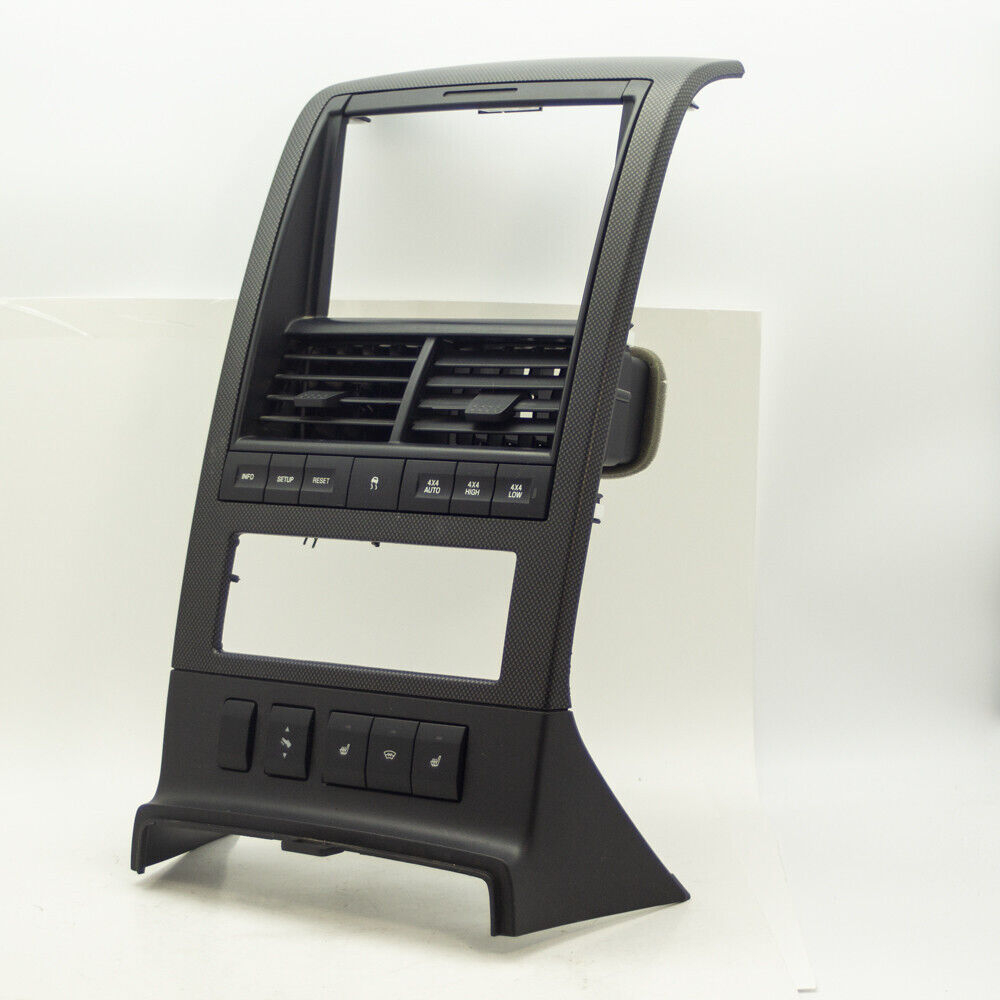 2006-2010 Ford Explorer Center Dash Radio Manual Climate Bezel Surround Trim OEM