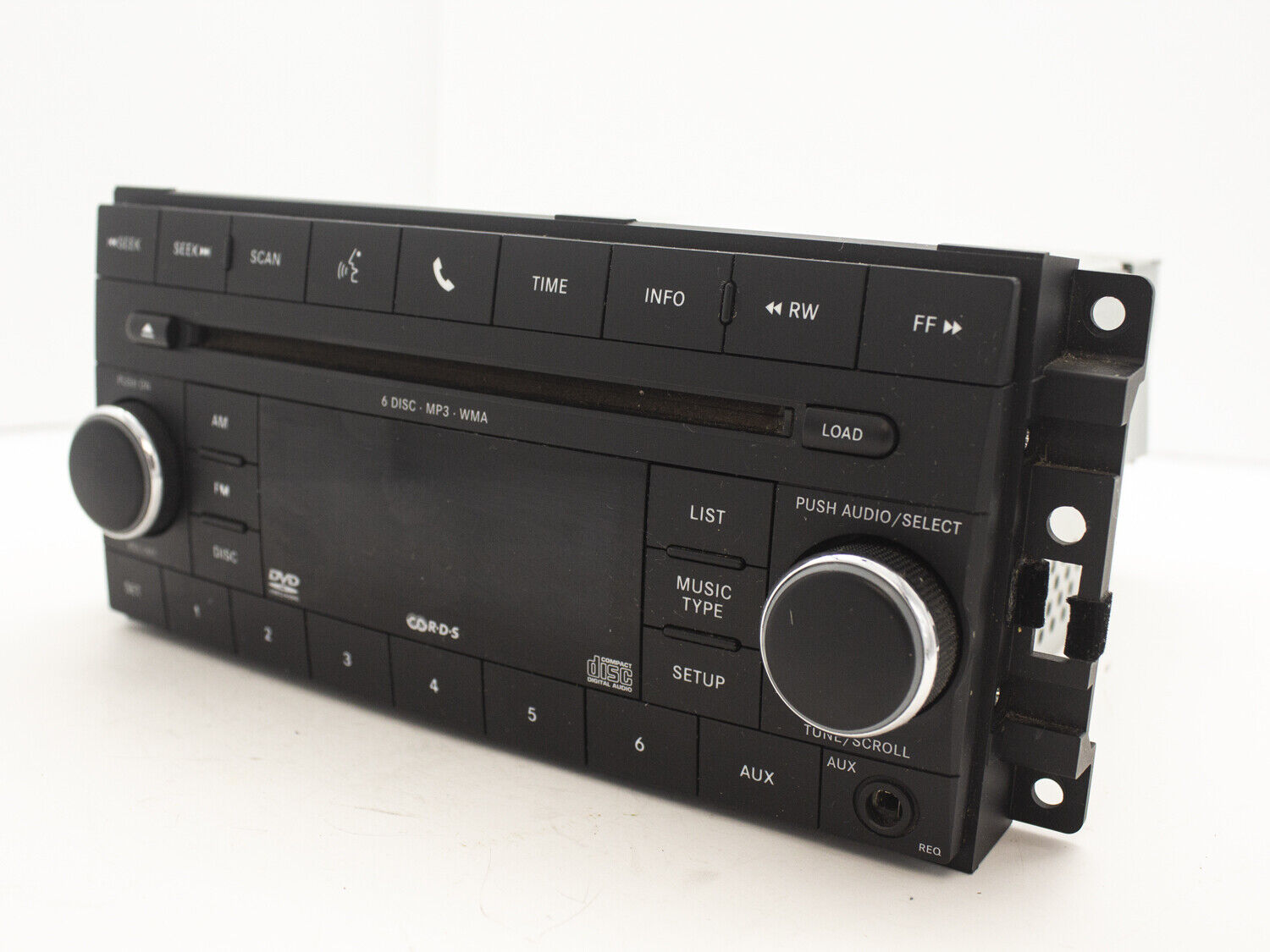 OEM Jeep Dodge & Chrysler Audio Radio AM FM AUX Auxiliary 6 Six CD DVD Player