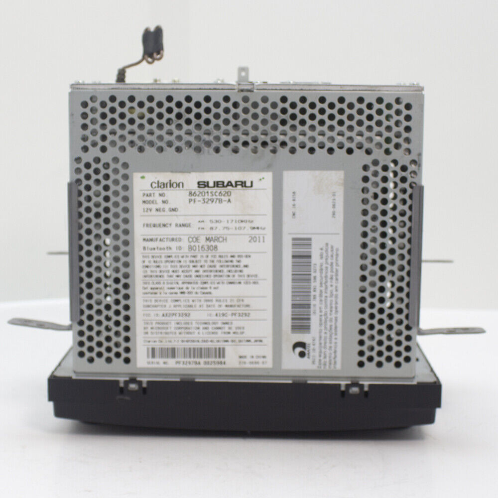 2013 Subaru Forester Audio Radio AM FM AUX CD Disk Player Receiver Bluetooth OEM