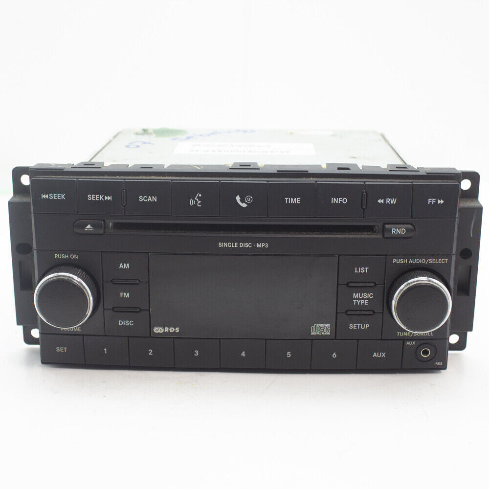 2007-2008 Chrsyler Dodge Audio Radio AM FM AUX CD Disk Player Receiver Used OEM