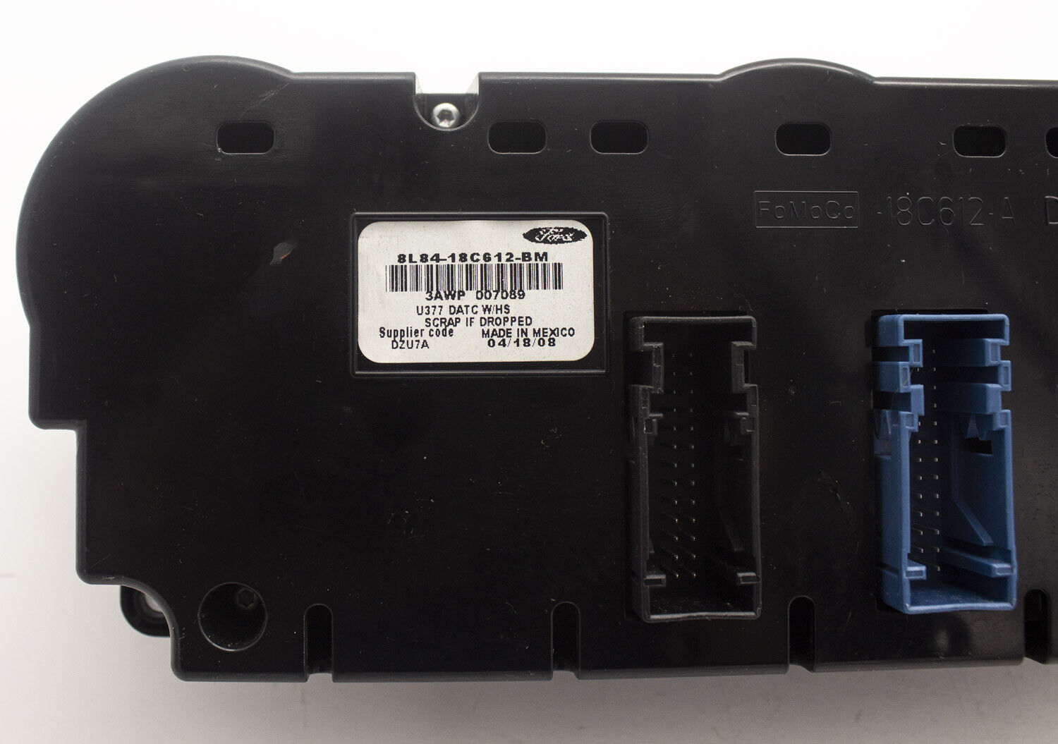 Ford Escape Mariner OEM Manual Temperature Heater AC Climate Control Switch Unit