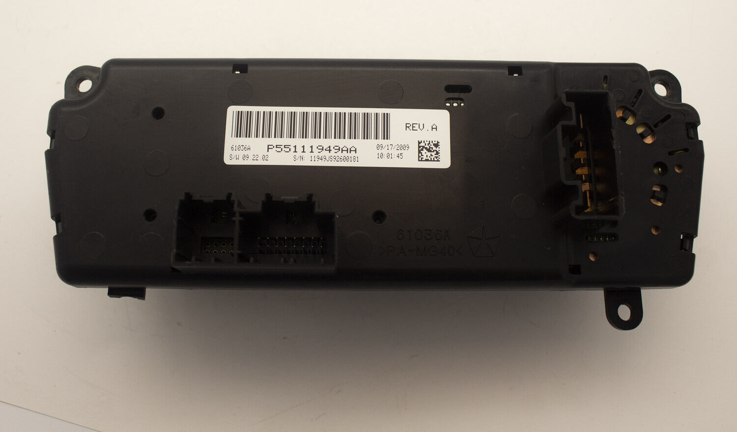 Dodge Avanger Chrysler Sebring 200 AC Heater Temperature Climate Control Switch