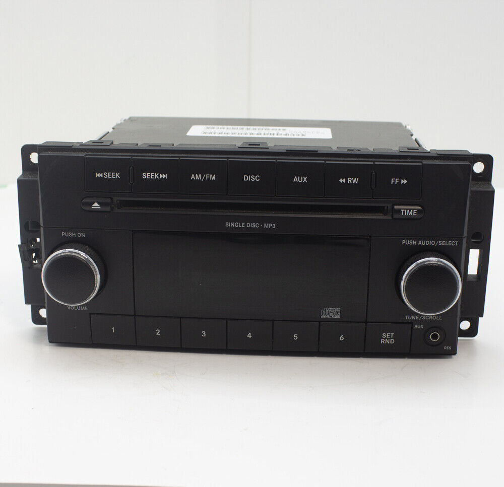 Jeep Dodge & Chrysler RES Audio Radio AM FM AUX Auxiliary CD MP3 Player OEM
