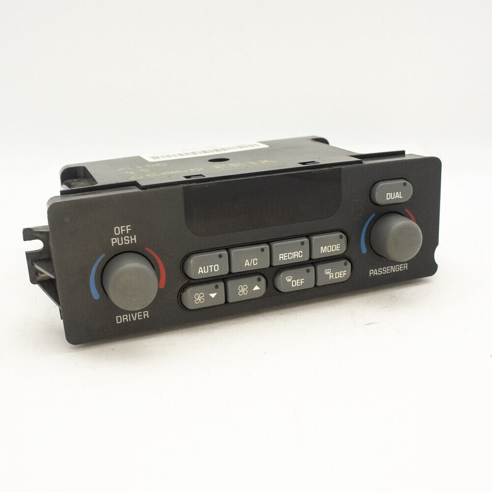 OEM 1998 Pontiac Grand Prix Heater Temperature Climate AC Control Switch Unit