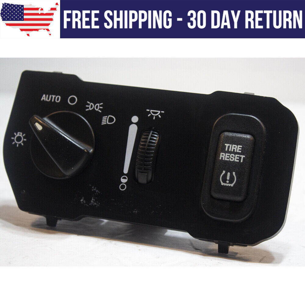 99-03 Ford Windstar OEM Tire Reset Dimmer Head Light Lamp Fog On Off Auto Switch