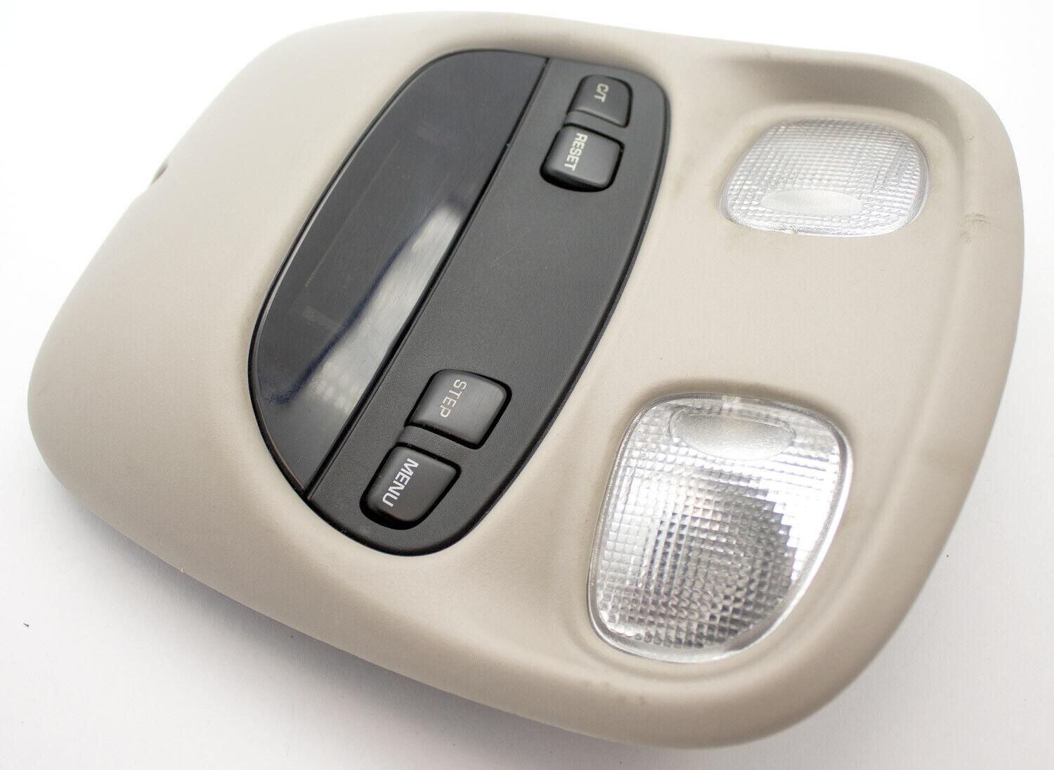 OEM 99-04 Jeep Grand Cherokee Console Digital Display Domelight Lamp Map Gray
