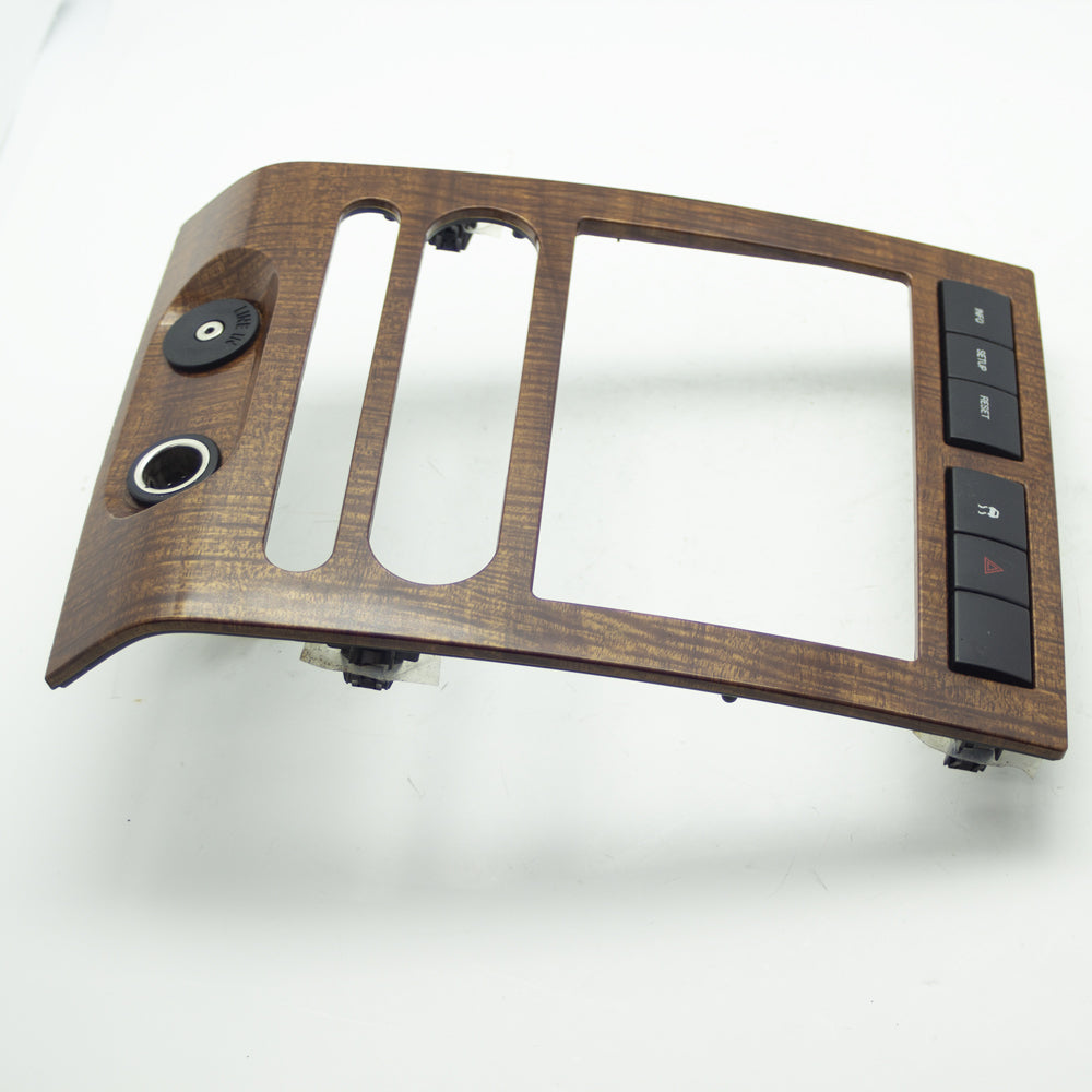 OEM Front Dash Climate Control Radio Bezel Trim Cover Plate For Ford Expedition