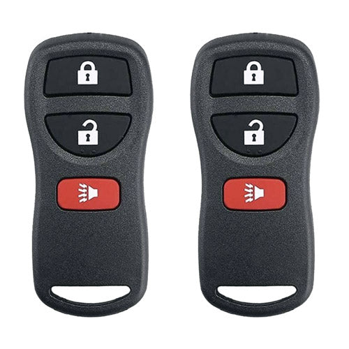 Replacement aftermarket remote key fob compatible with CWTWB1U733 - Black