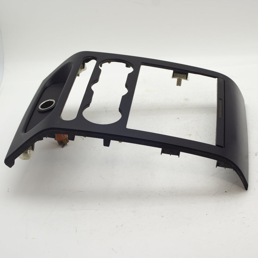 OEM 04-08 Ford F150 Center Dash Radio Digital Climate Bezel Surround Trim Black