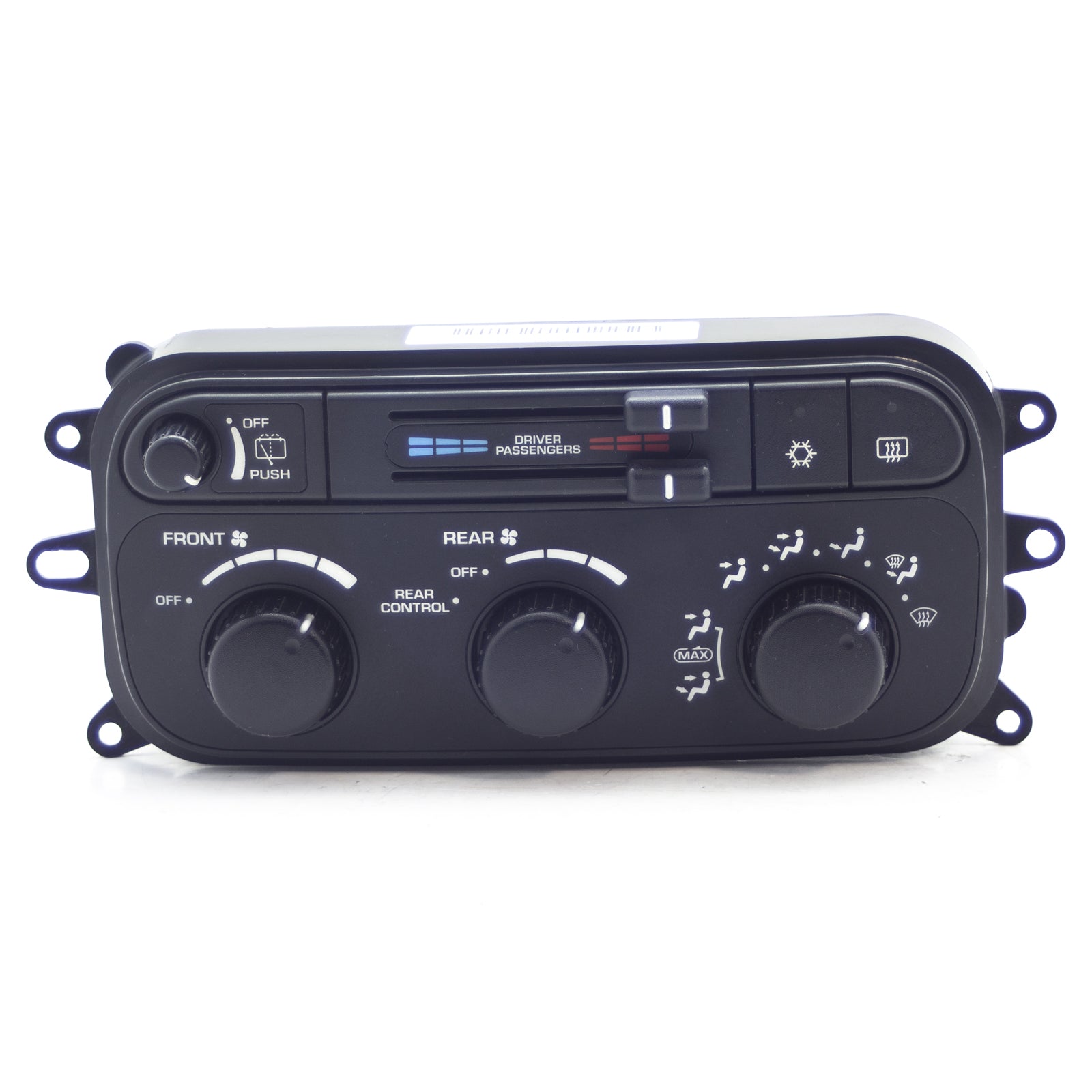 OEM 01-03 Dodge Durango Manual AC Heater Temperature Control Switch Unit Panel