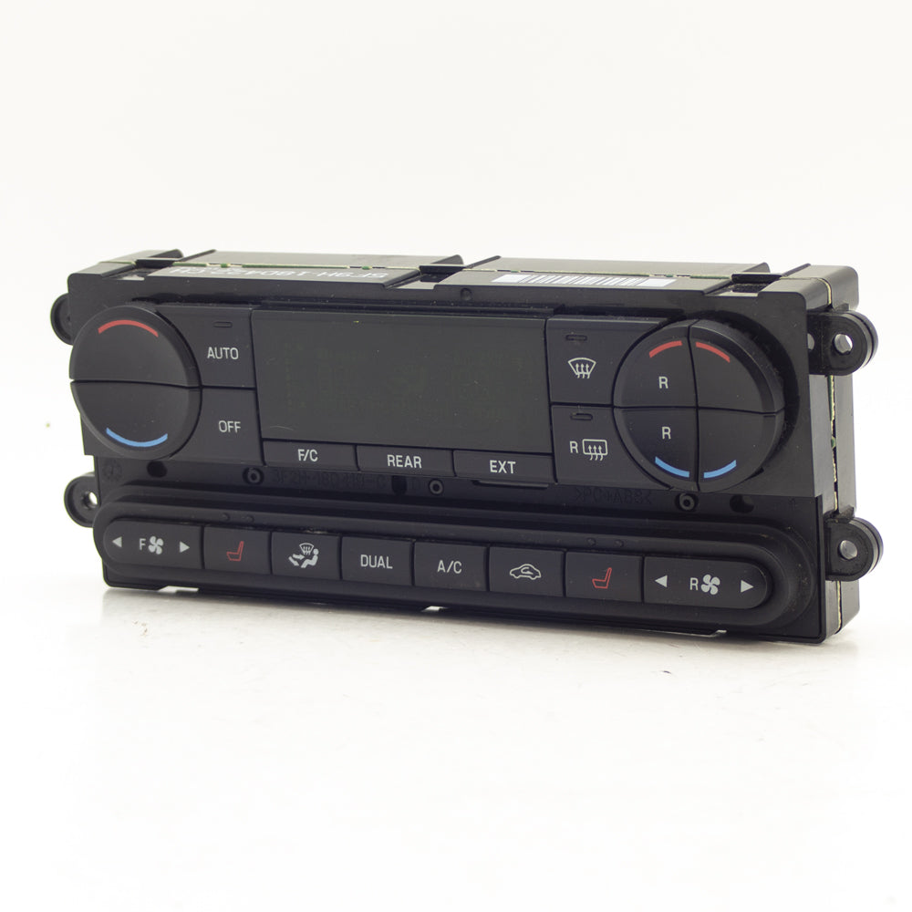 OEM 05-07 Ford Freestyle Digital Dual Zone AC  Heater Temperature Control Switch