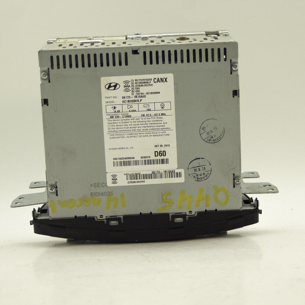 2012 2013 2014 Hyundai Accent Audio Radio AM FM Bluetooth CD Player Receiver OEM