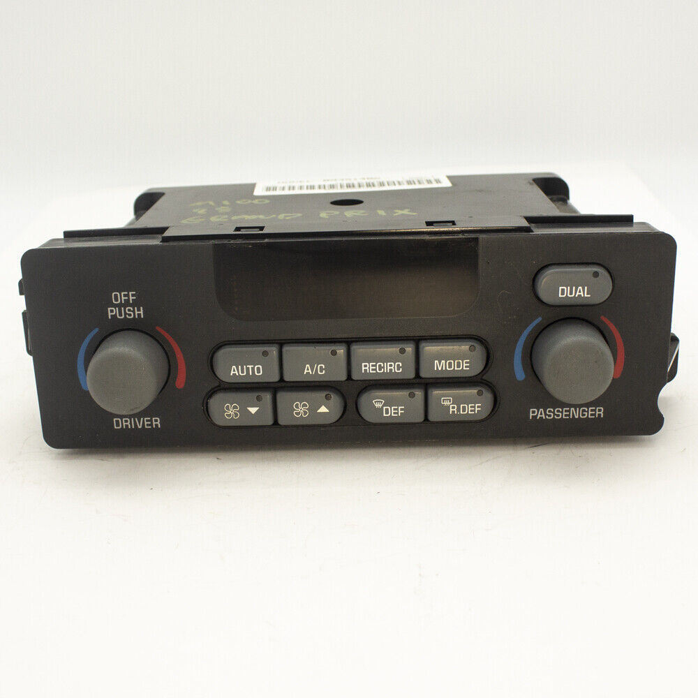 OEM 1998 Pontiac Grand Prix Heater Temperature Climate AC Control Switch Unit