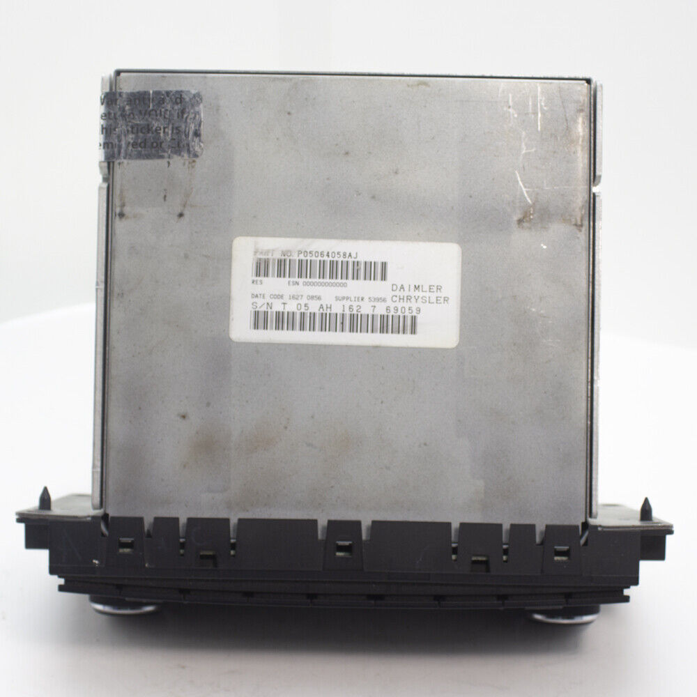 2007-2008 Chrsyler Dodge Audio Radio AM FM AUX CD Disk Player Receiver Used OEM