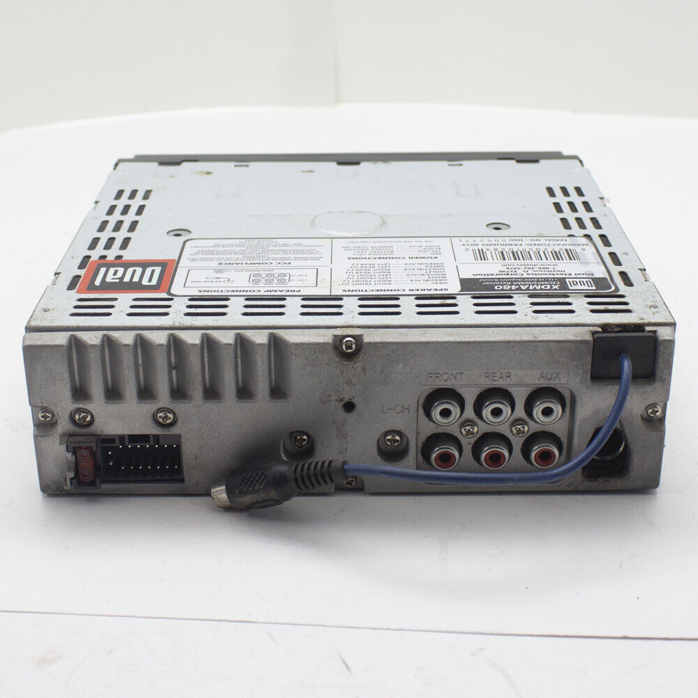 Dual XDMA460 Audio Radio AM FM AUX USB MP3 CD Player Stereo Head Unit Receiver