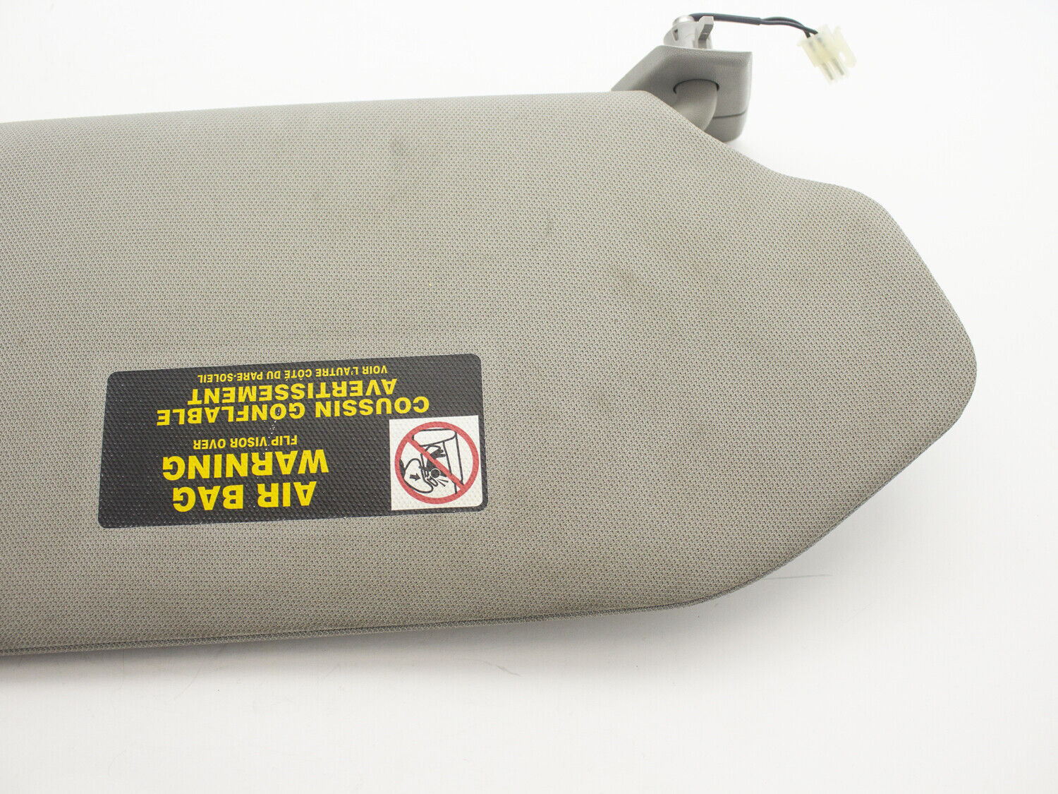 OEM 06-08 Nissan Maxima Driver Left Hand Side Sun Visor with Mirror Illumination