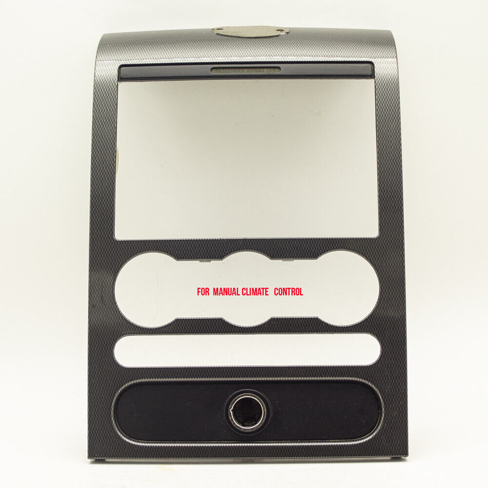 2004-08 Ford F150 Front Dash Digital Climate Control Bezel Trim Cover Plate OEM