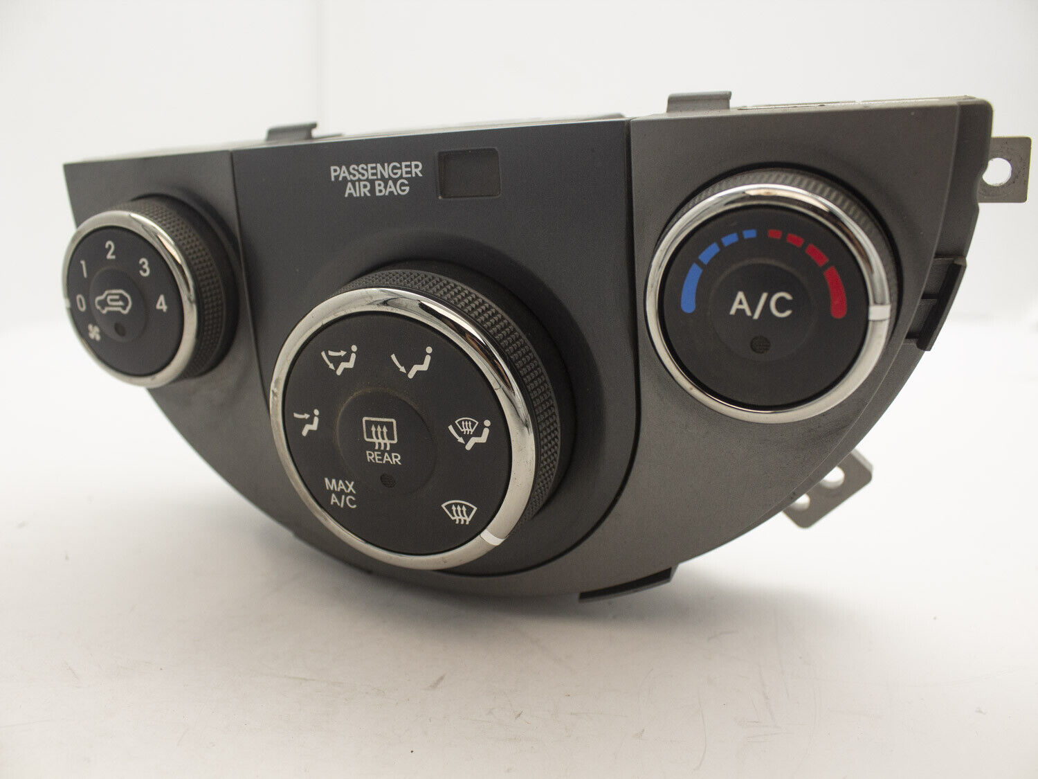 OEM 2010-2011 Kia Soul A/C Heater Temperature Climate Control Switch Panel Gray