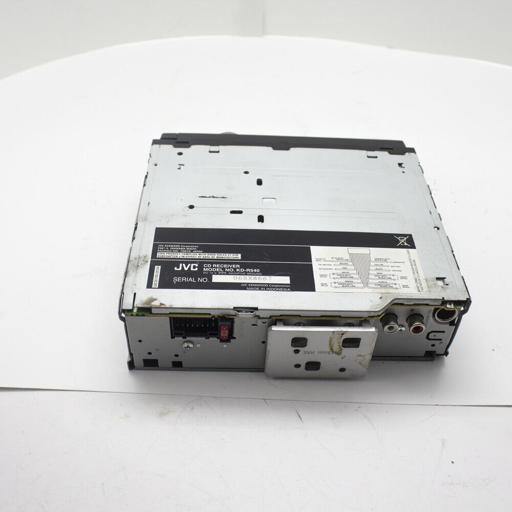 JVC KD-R540 Audio Radio AM FM AUX USB CD Disk Player Car Stereo Head Unit - Used