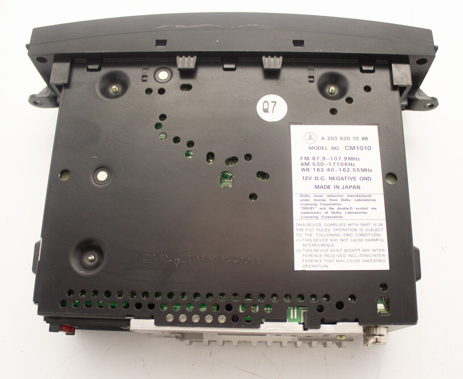 OEM  AM FM Audio Radio Player Module For Mercedes Benz CLK500 C240 C320 CM1010