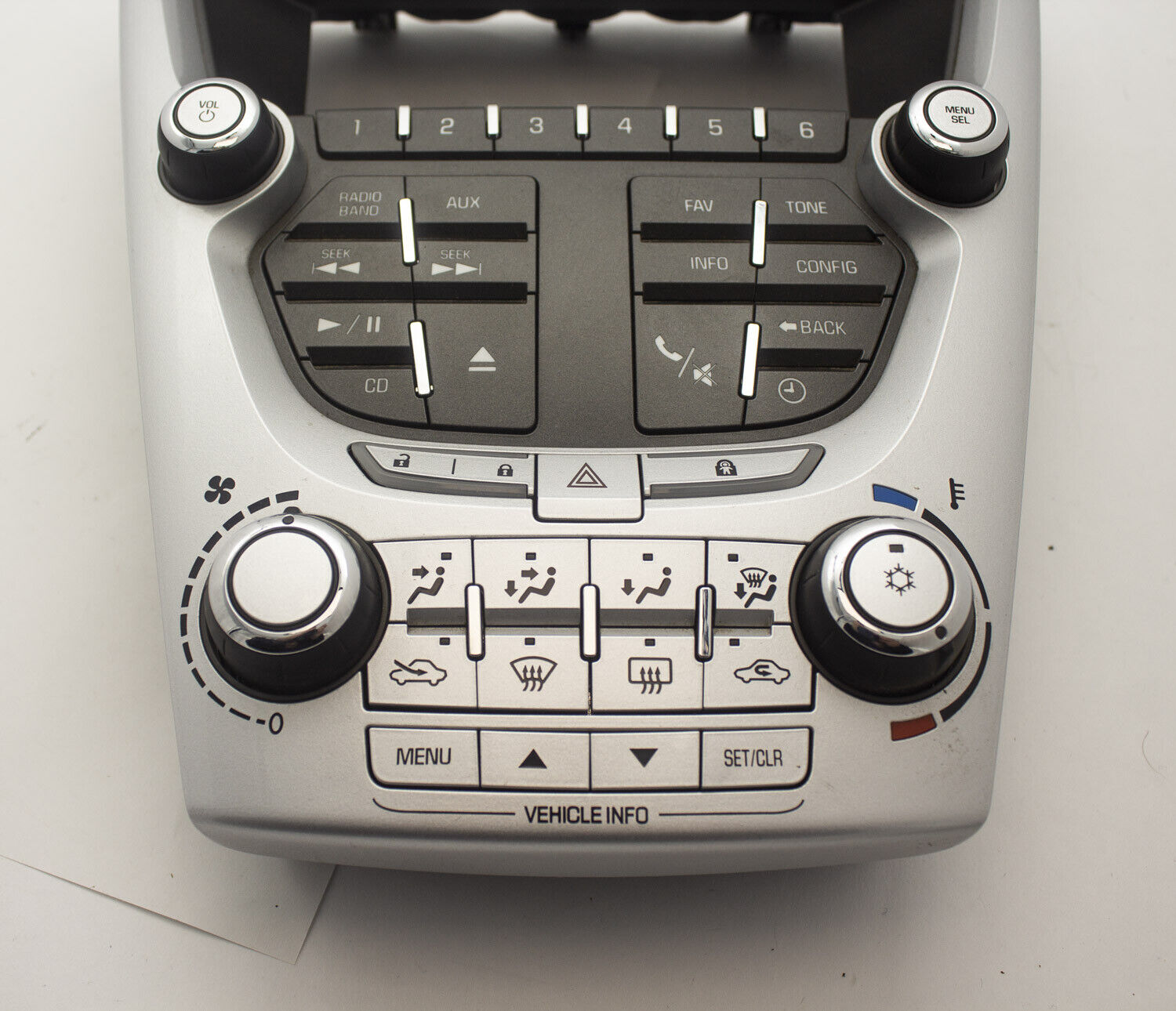 OEM Audio Radio AC Temperature Climate Control Switch Panel For Chevy and GMC