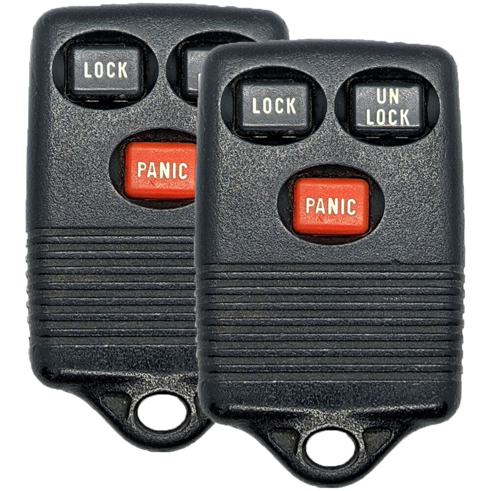 2x Used OEM Keyless Entry Remote Key Fob For Ford Lincoln Mercury - GQ43VT4T